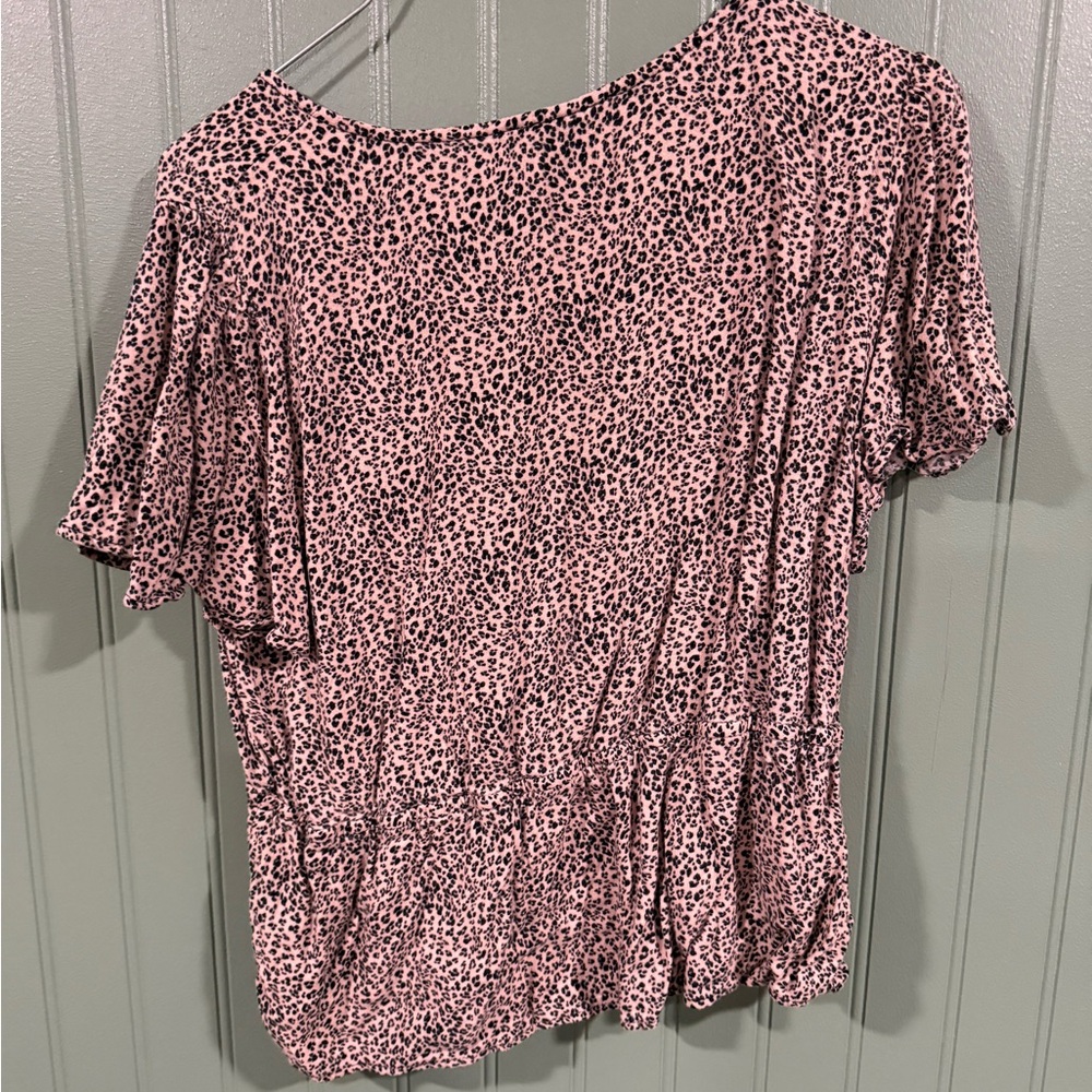 Leopard Print Women's Top